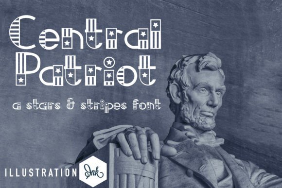 Central Patriot: A Stars and Stripes Display Typeface