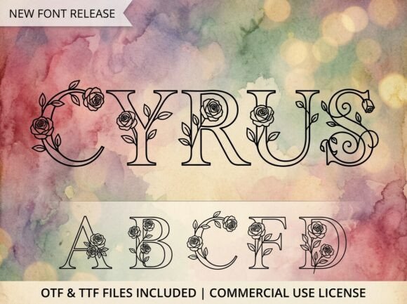Cyrus: Weaving Botanical Elegance into Your Brand