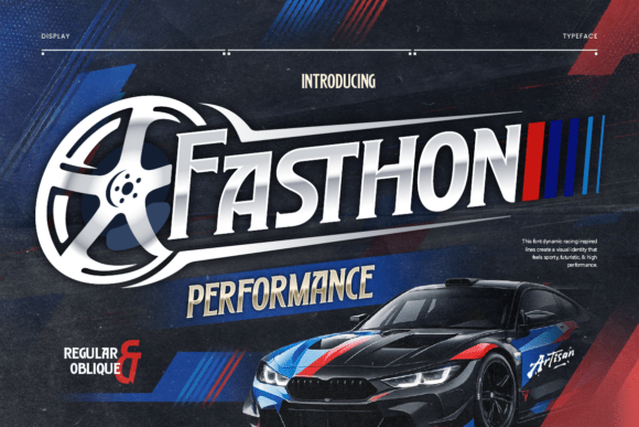 Fasthon: The Display Font for High-Performance Branding
