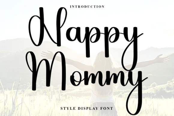 Happy Mommy: A Creative Font for Heartfelt Design Projects