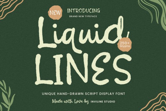 Liquid Lines: The Script Font That Captures a Golden Afternoon