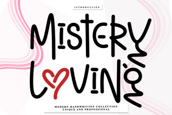 Mistery Loving: The Artisan Script Font for Elegant Branding
