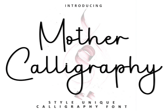 Mother Calligraphy: A Font with Heart and Purpose