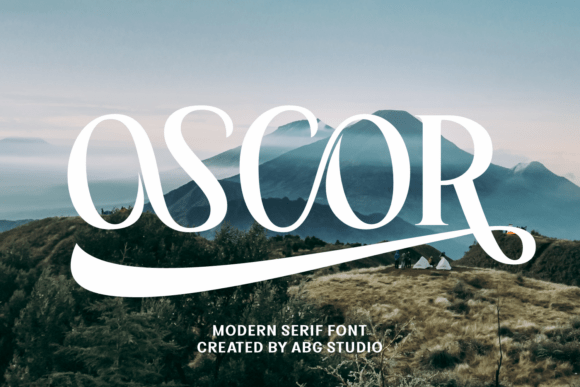 Oscor: Where Calligraphic Flow Meets Minimalist Edge