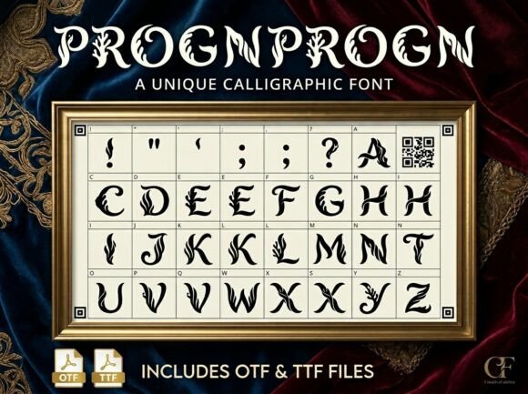 Progn: A Display Typeface for Unforgettable Branding