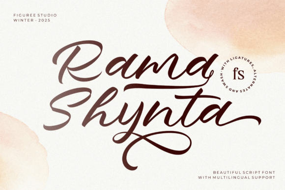 Ramashynta: The Script Font for Timeless Elegance