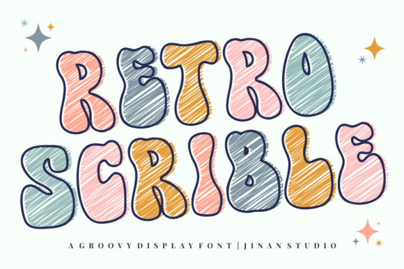 Retro Scrible: Your Go-To for Groovy, Eye-Catching Design