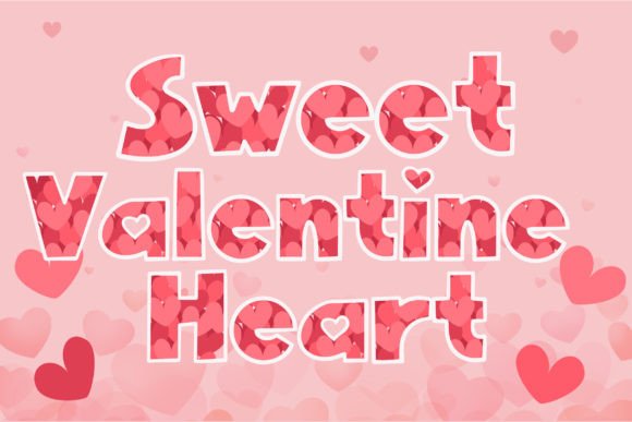 Sweet Valentine Heart: A Font That Tells a Love Story