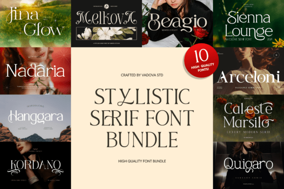 Why Stylistic Serif Fonts Elevate Any Design Project